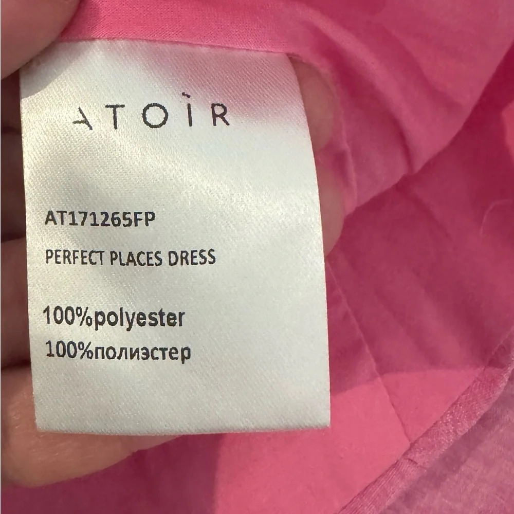 Atoir Perfect Places Cut Out Rouching Mini Dress Pink Party Cocktail NWT US 8 - Picture 9 of 11